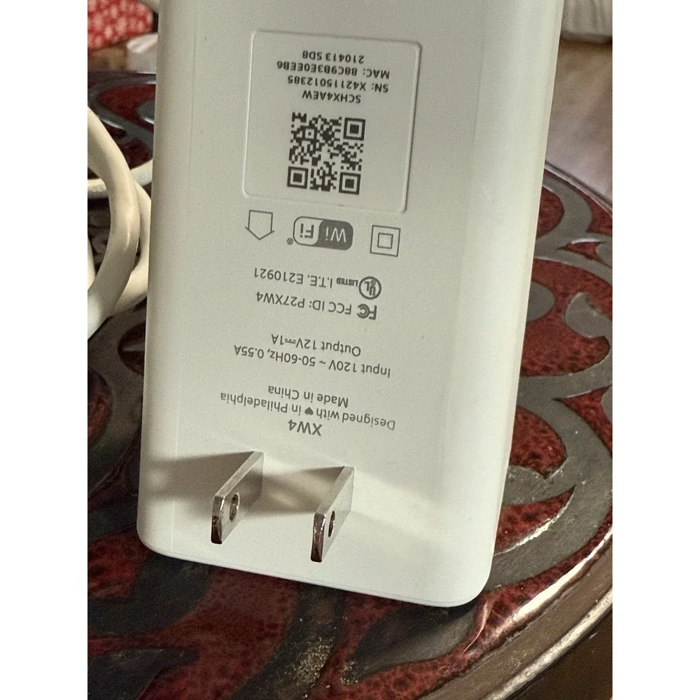 Cox XCam2 Security Surveillance WiFi Camera & XW4‎ Power Adapter